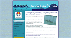 Desktop Screenshot of learn-to-row.com.au